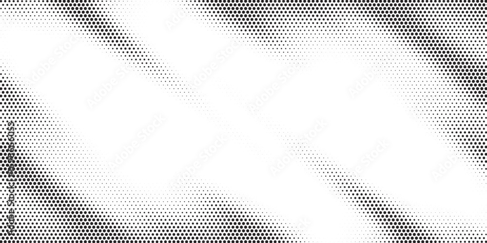 Poster halftone background vector, abstract backdrop design with two tone pattern and copy space for edit y