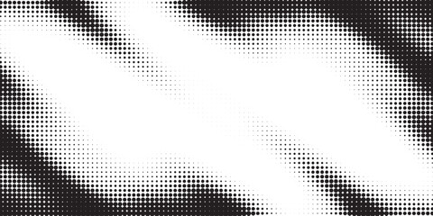 Halftone background vector, abstract backdrop design with two tone pattern and copy space for edit your content