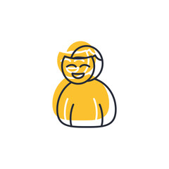 dishonesty icon. dishonesty Symbol sign for mobile concept and web design. Vector icon, Logo illustration, Vector graphics