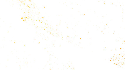 Golden Glitter Dust with Transparency. Vector Gold Sparkle Background
