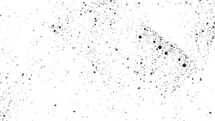 Grunge Overlay Texture. Abstract Dust and Grain Dirt Effect on White Background