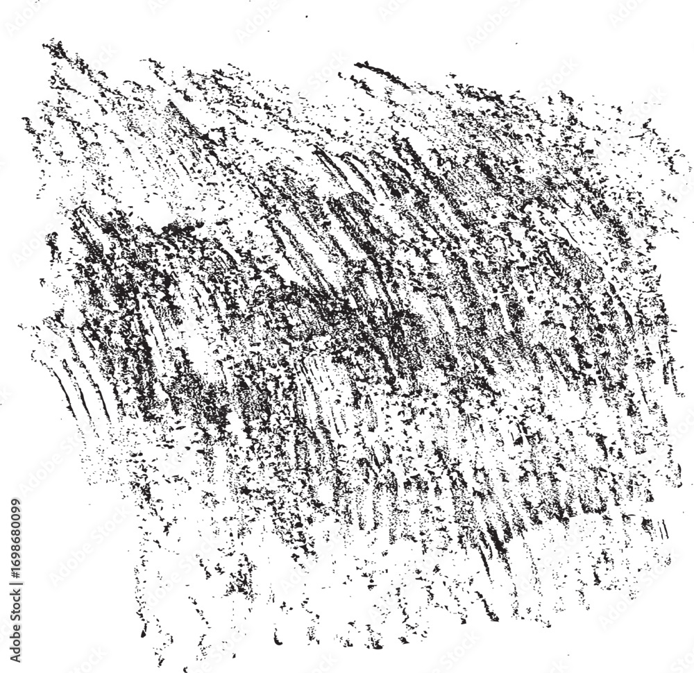 Poster rough black and white texture vector. distressed overlay texture. grunge background. abstract textur