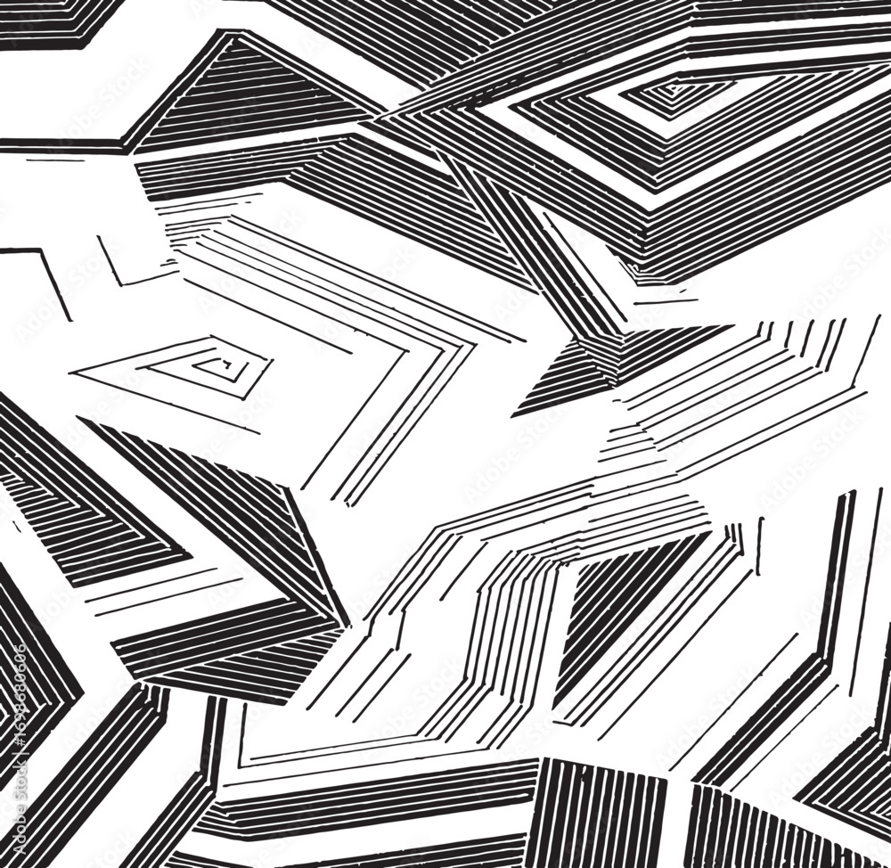 Poster rough black and white texture vector. distressed overlay texture. grunge background. abstract textur