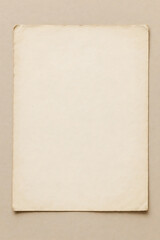 Blank Sheet high quality realistic image.