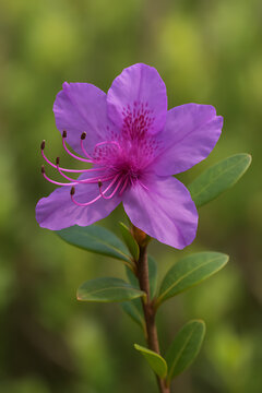 Rhodora flower high quality realistic image.