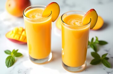 glass of orange juice