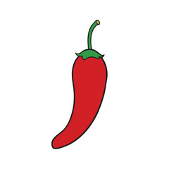 Chili Pepper Vector Art