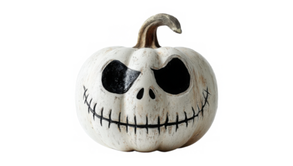 halloween pumpkin isolated on white
