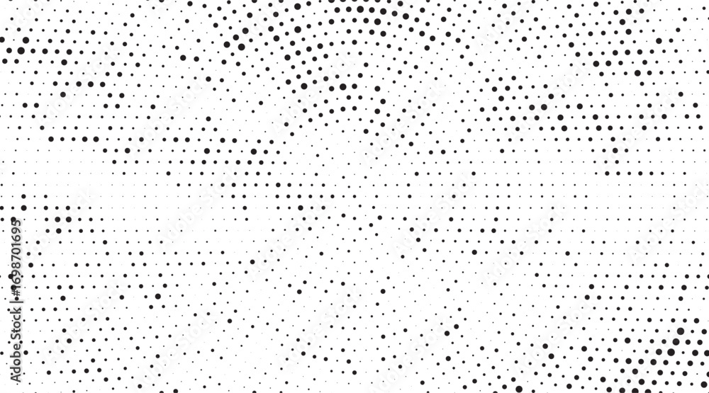 Aufkleber halftone background vector, abstract backdrop design with two tone pattern and copy space for edit y