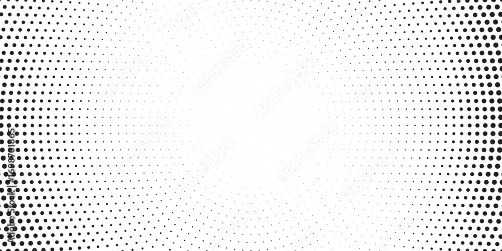 Aufkleber halftone background vector, abstract backdrop design with two tone pattern and copy space for edit y