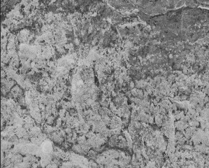 Abstract textured background with a rough grainy surface in monochrome tones resembling aged paper or stone