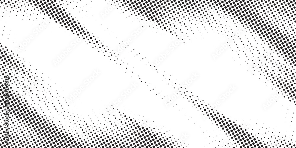 Poster halftone background vector, abstract backdrop design with two tone pattern and copy space for edit y