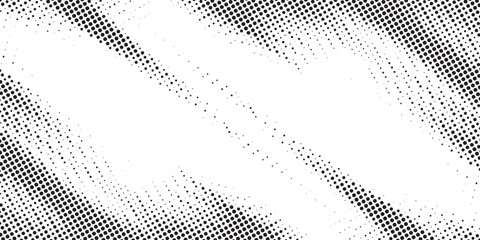 Halftone background vector, abstract backdrop design with two tone pattern and copy space for edit your content