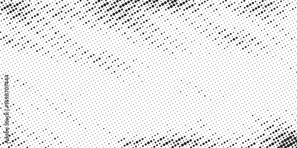 Poster halftone background vector, abstract backdrop design with two tone pattern and copy space for edit y