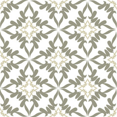 Seamless Abstract Tropical Pattern In Vector