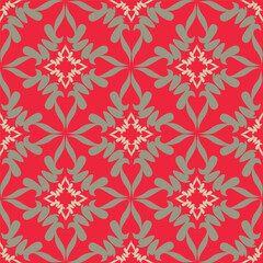 Fototapeta premium seamless floral pattern