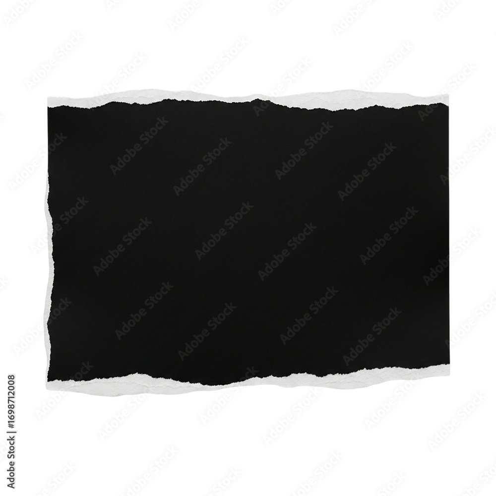 Poster dark torn paper texture black background graphic element jagged edge abstract design scrapbook on tr