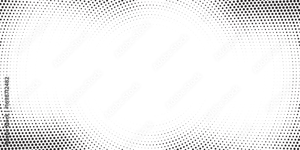 Leinwandbilder halftone background vector, abstract backdrop design with two tone pattern and copy space for edit y