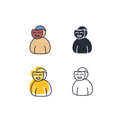 dishonesty icon. dishonesty Symbol sign for mobile concept and web design. Vector icon, Logo illustration, Vector graphics