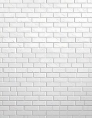 Fototapeta premium Seamless white brick wall texture