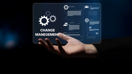 Change management strategy combining innovation, globalization, and teamwork to enable business transformation and emotional engagement in modern organizations Latch