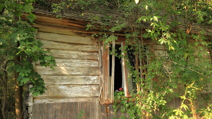 old wooden house