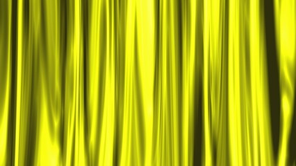 3d gold curtain. Computer generated 3d render