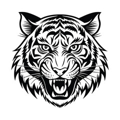 Fototapeta premium Tiger Scratch Svg