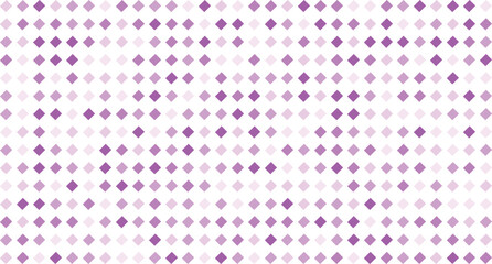 Abstract Rhombus Array Purple and White Composition