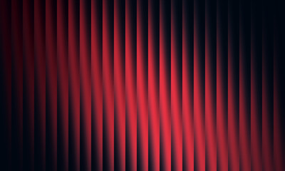 Red Vertical Stripes with Dramatic Shadow and Light Effect abstract background