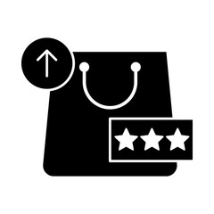 Product Recommendation Icon for personalized suggestions, AI-powered recommendations, and improving customer shopping experiences.