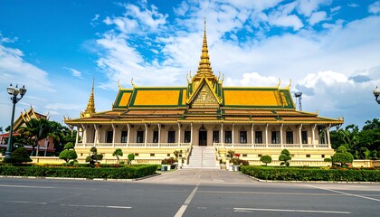 Naklejka premium Royal Palace, Cambodia