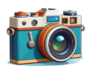 Untitled design - Vintage Film Camera Cartoon Vector Design
