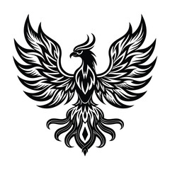 Fototapeta premium Phoenix SVG