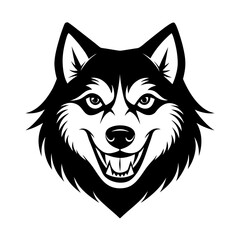 Fototapeta premium vector illustration of wolf