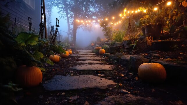 spooky halloween pumpkin