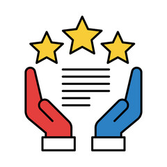 Loyalty Program Icon for rewarding customers, increasing repeat purchases, and building long-term customer relationships through exclusive offers.