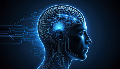 Machine Learning (ML) Technology Concept Depicting Core Algorithms, Predictive Analytics, Data Training Models, Neural Networks, and Intelligent Automation for Advanced Artificial Intelligence