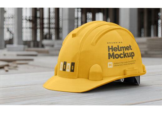 Construction Helmet Mockup