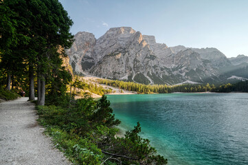 Lake Braies, Alps, Dolomites, Italy © Tomasz Warszewski