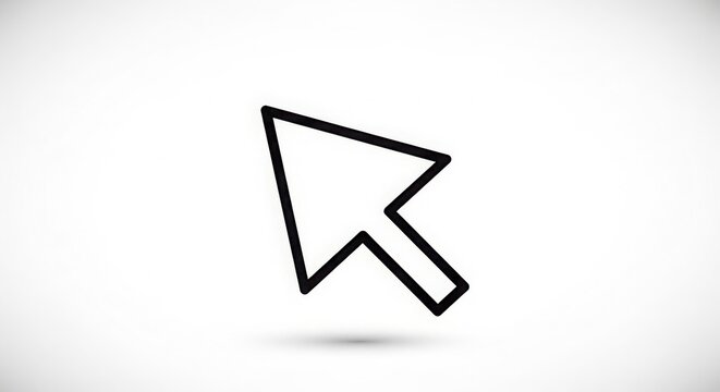 Computer Cursor Pointer Icon Graphic Design Elements For Websites And Applications