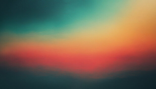 Dark grainy banner background orange white teal black color gradient abstract poster header cover backdrop design, glowing noise texture effect