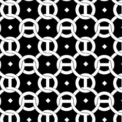 beautiful black and white seamless pattern vector print design.