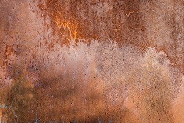 Old dirty brown iron texture metal rusty steel rust rough background