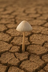 mushrooms on the ground