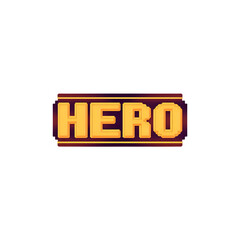 Pixel Hero Icon