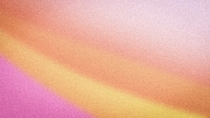 Blurry abstract gradient with soft transitions of pink, orange, and light yellow hues, featuring a delicate grainy texture perfect for creative designs