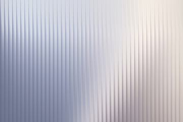 Subtle and elegant background of frosted ribbed glass with soft, diffused light creating a gentle, pearlescent gradient effect