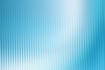 Abstract background with vertical ribbed texture and gradient of light blue and white, creating a sense of depth and fluidity