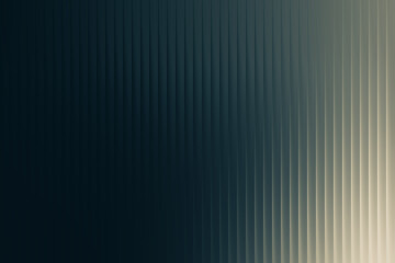 Cool toned abstract background with vertical ribbed texture and a gradient from dark teal to light beige, offering a serene and sophisticated ambiance